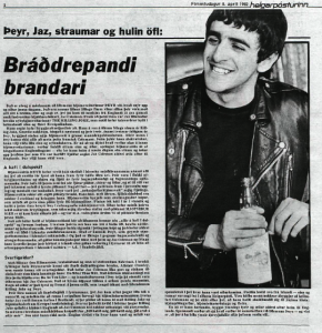Theyr Jaz Coleman Killing Joke 1982 part 1