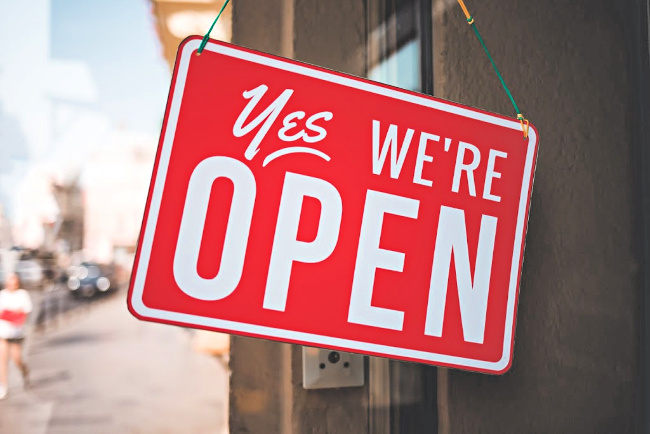 open